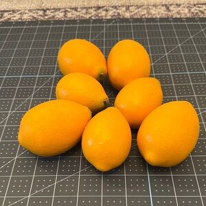 Decorative plastic lemons 4 for $20 sale!!!
